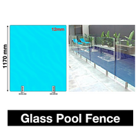 Pool Fence Glass Panels (1170 High)